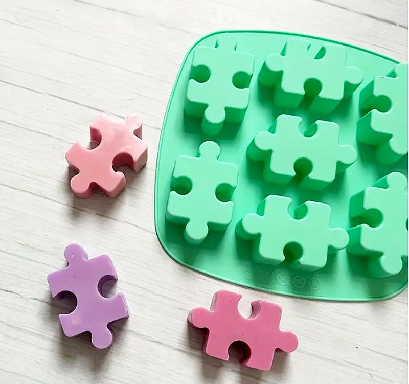 Silikonová forma Puzzle